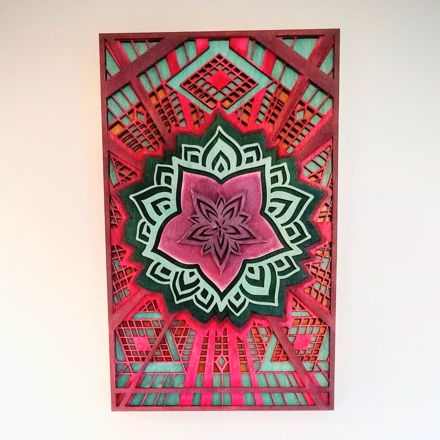 Wooden Wall Relief Sculptures