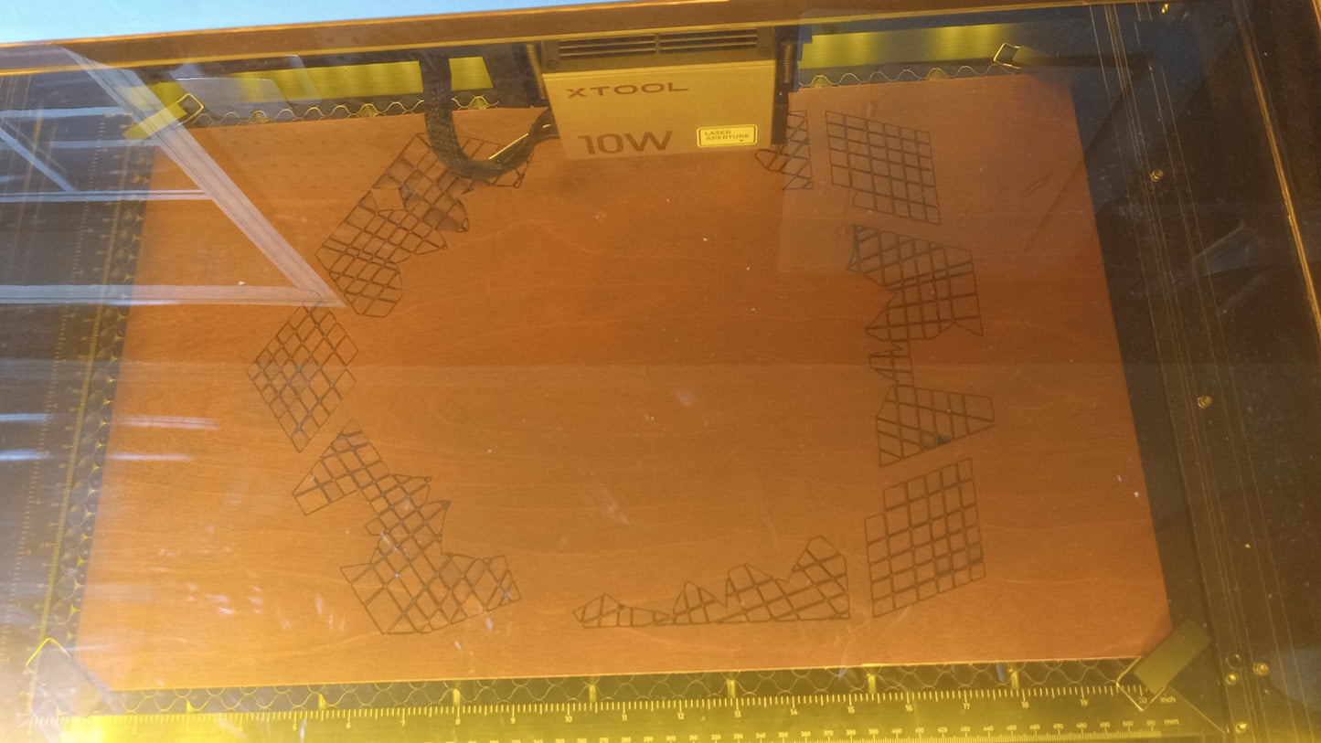 "Floral Dawn" | Wooden Wall Relief Sculpture